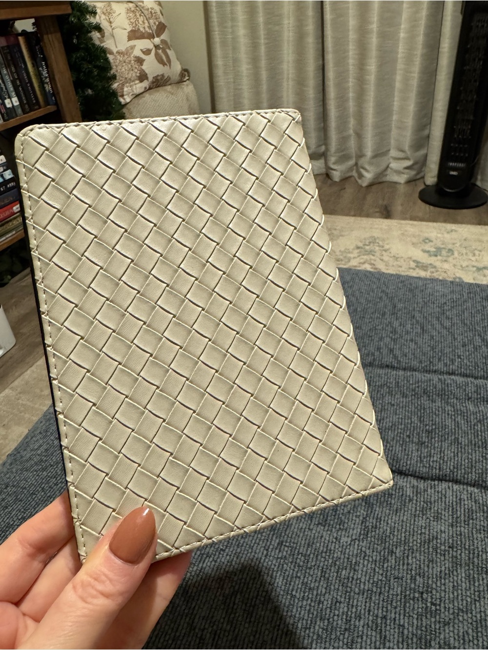 Kindle Paperwhite 11th Gen. Woven Case in Light Beige/Cream